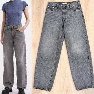 Levi’s Premium Baggy Dad Women’s Jeans What Once Was Grey 29 Tall /90s Aesthetic